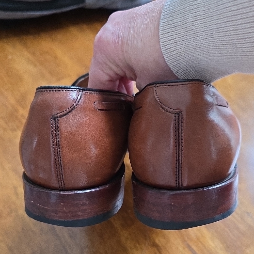 Johnston & Murphy Tan Tassel Leather Loafers - Picture 5 of 9